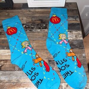 McDonald’s Grinch socks